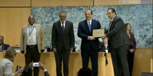 Lire la suite à propos de l’article Assemblée mondiale de la Santé : l’OMS distingue des figures engagées