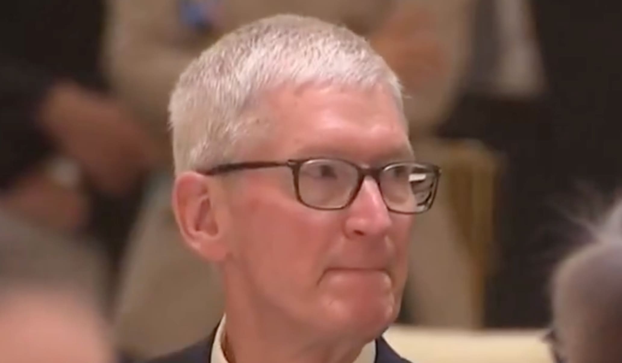 Tim Cook. Image : BFMTV