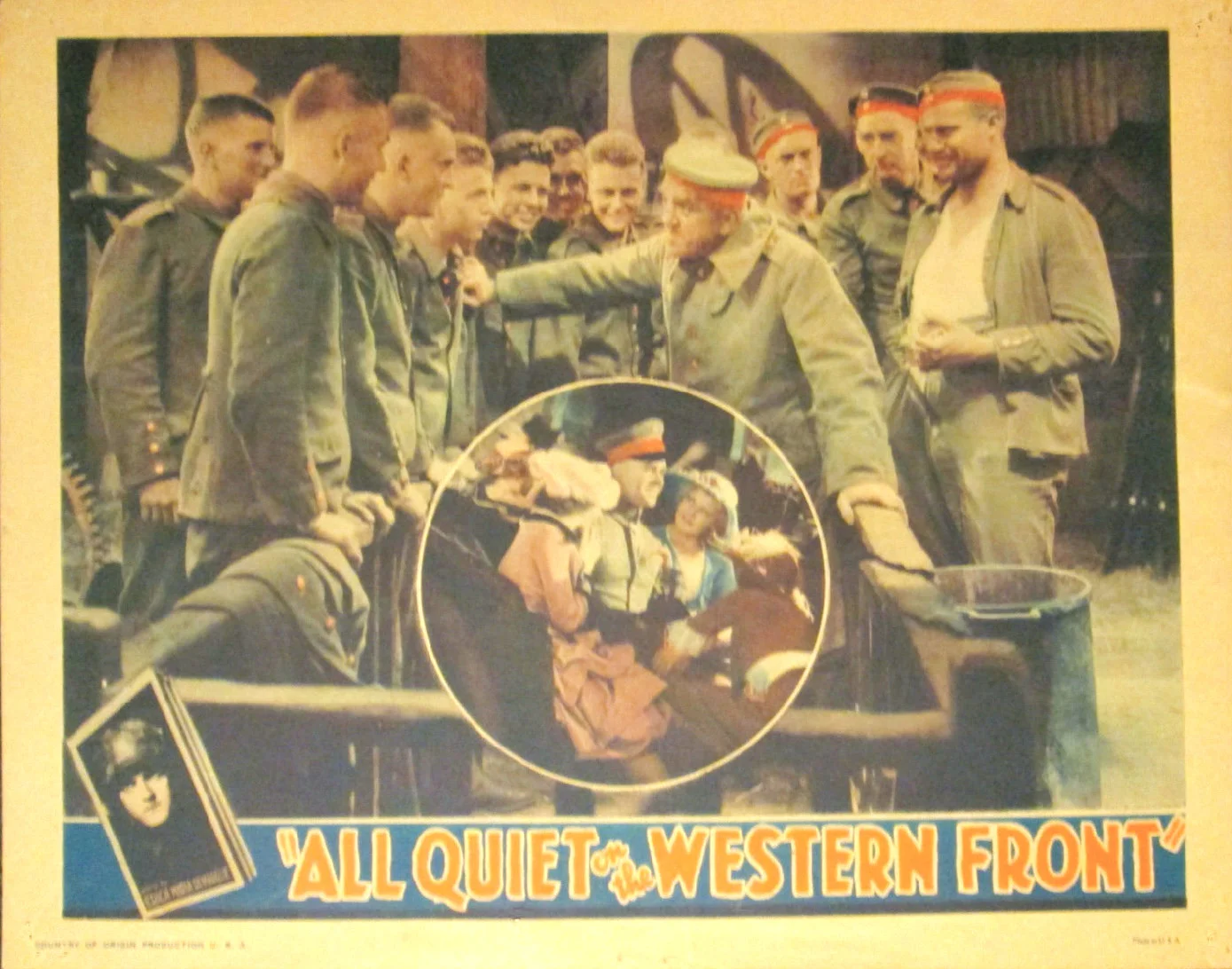 Carte de lobby du film À l'Ouest rien de nouveau (1930), Universal Pictures
