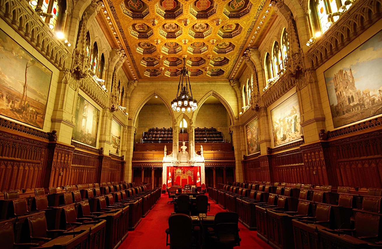 La Chambre du Sénat Canadien. Photo : @Mightydrake