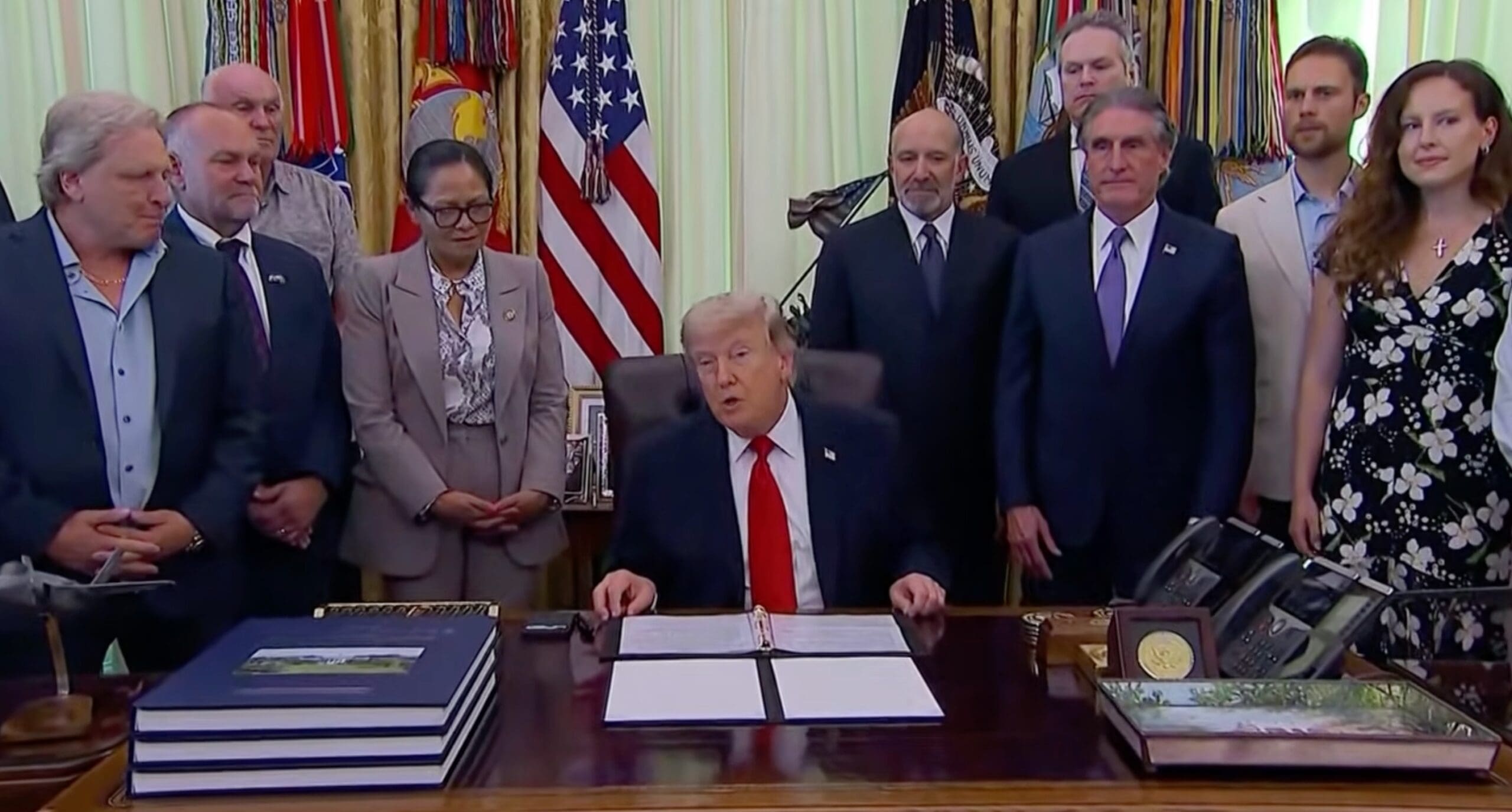 Donald Trump assure qu'un "très bon accord" a été trouvé avec l'Iran. Photo : Capture d'écran de l'AFP - Youtube.