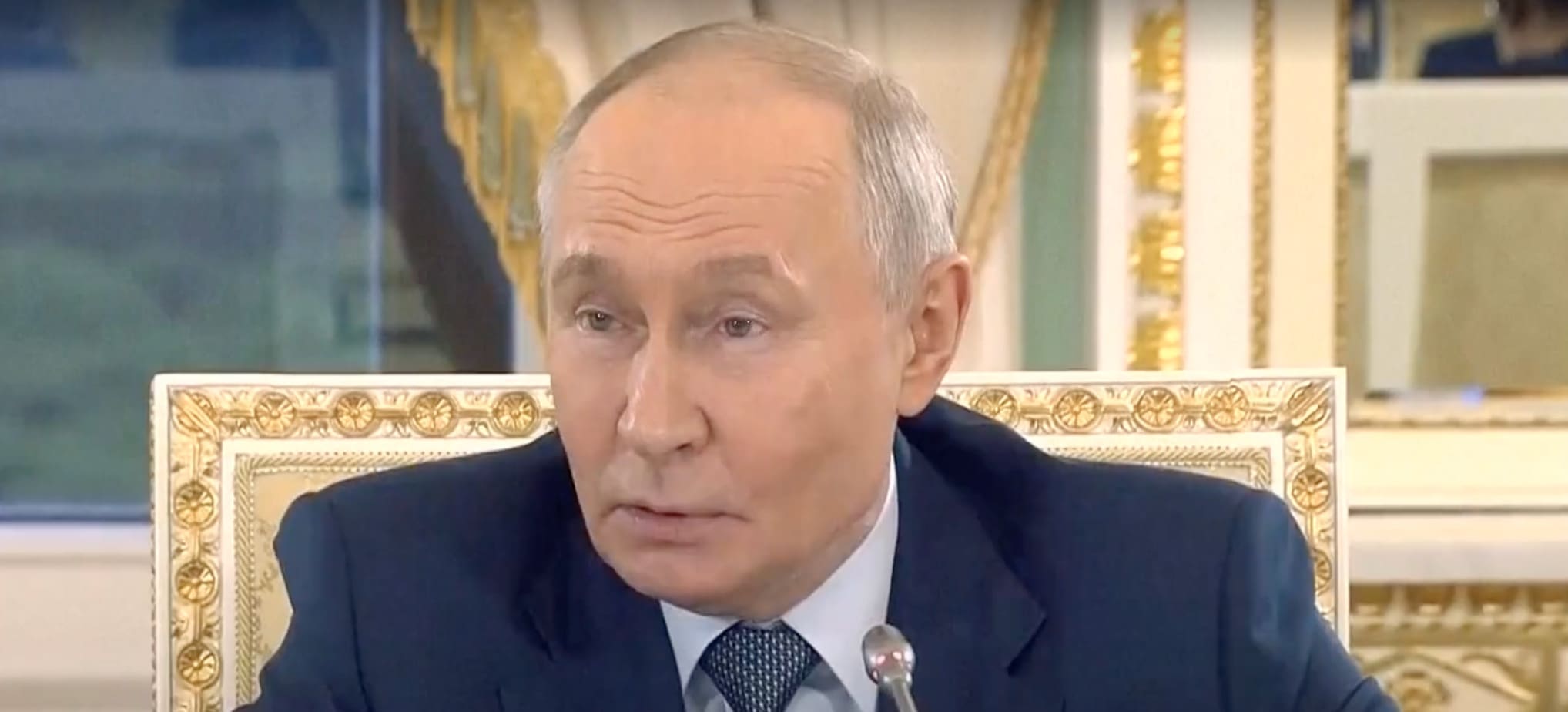 Vladimir Poutine. Image : Capture d'écran BFMTV